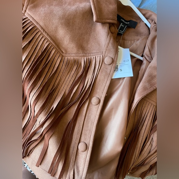 Suede fringe cropped western jacket - Picture 4 of 7